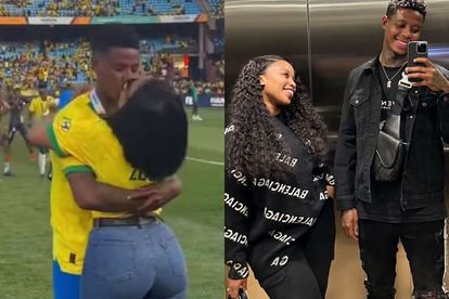 Too cute! Cindy Mahlangu celebrates Zungu’s Sundowns victory