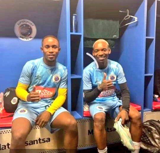 Khama Billiat training with SuperSport United
