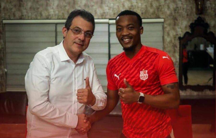 Khanyisa Mayo has completed his move from Cape Town City to CR Belouizdad