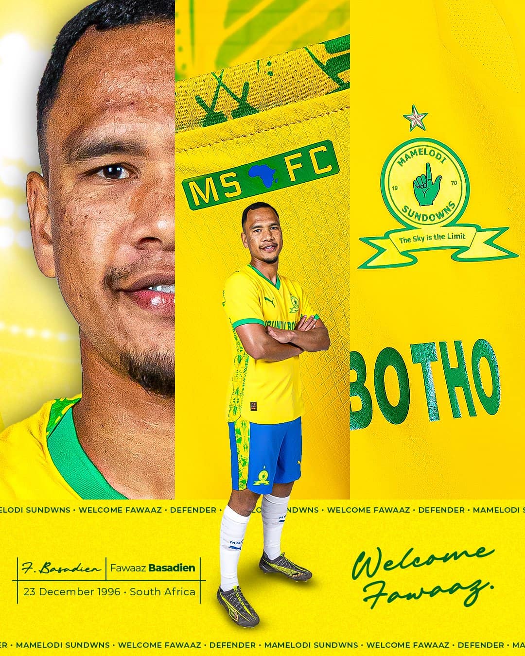 Fawaaz Basadien targeting more silverware at Sundowns