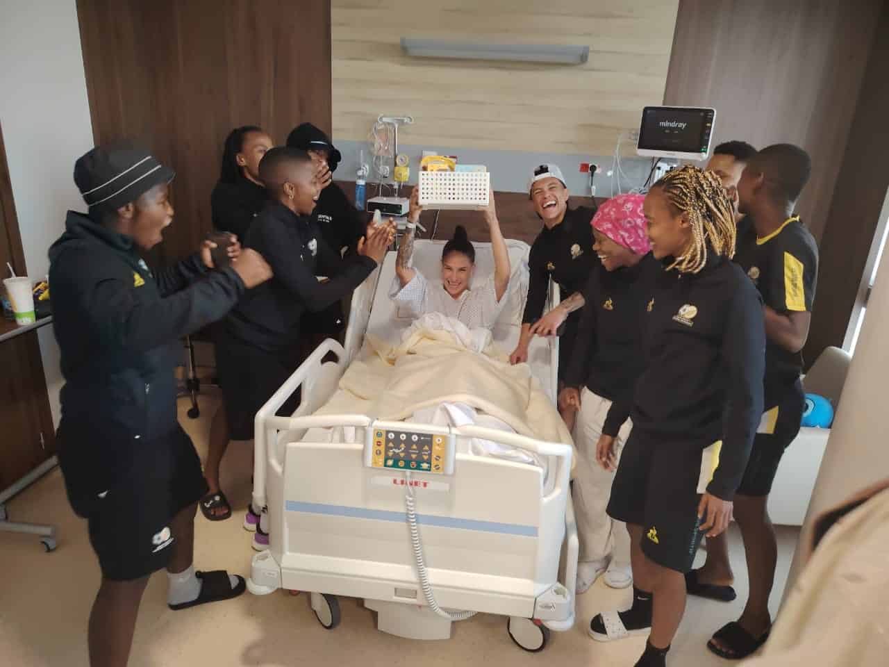 Banyana star Salgado on the mend after successful surgery
