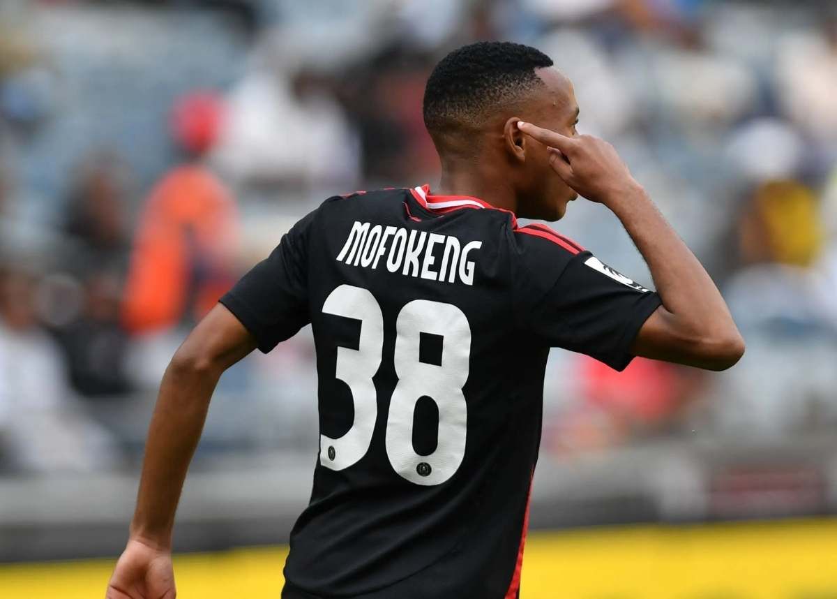 Orlando Pirates coach reads Mofokeng news