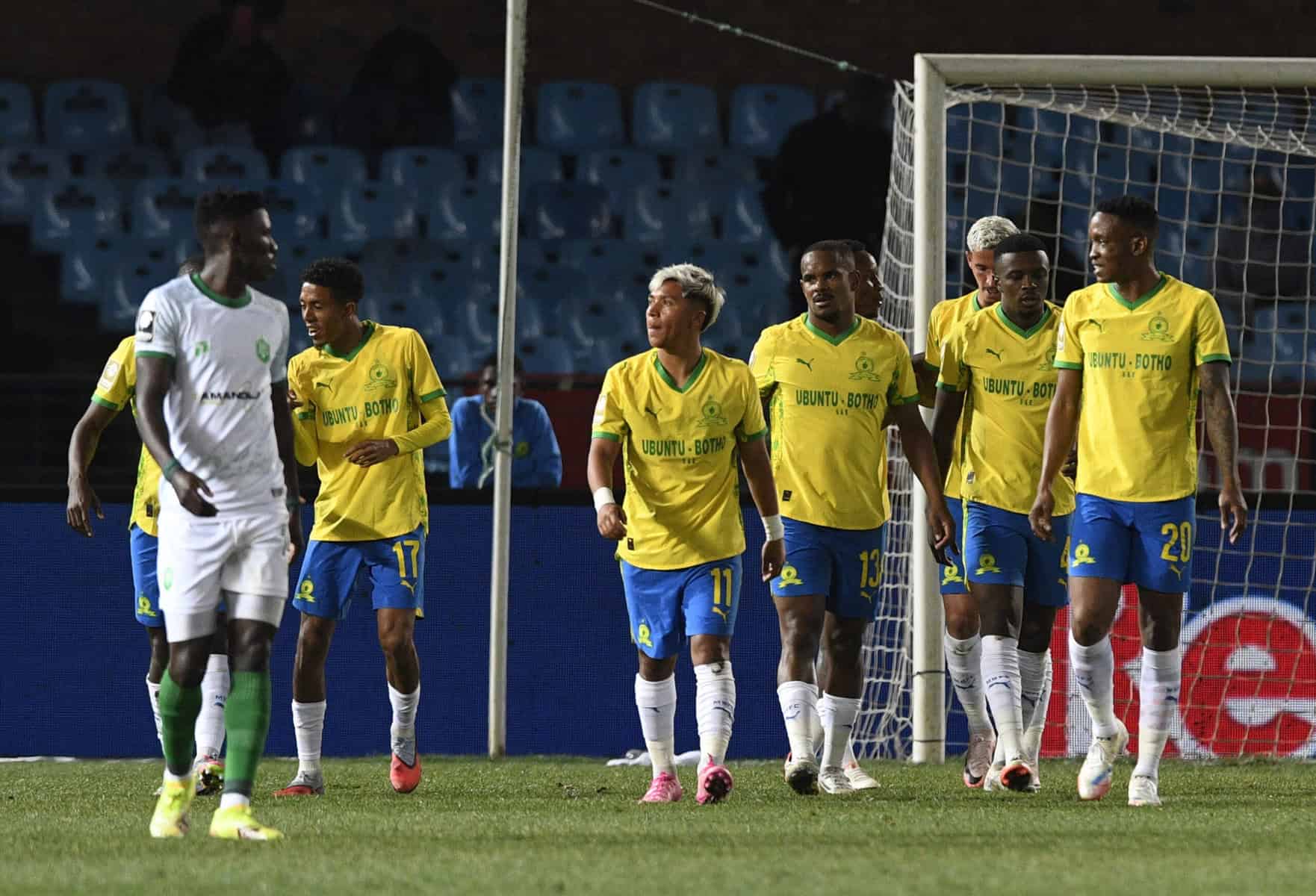 Sundowns down AmaZulu to record first win of the league