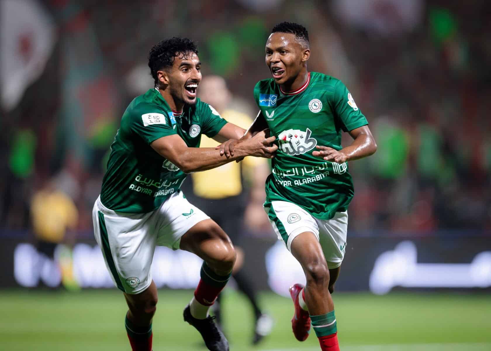 Bafana’s Nkota reacts to scoring debut goal for Al-Ettifaq