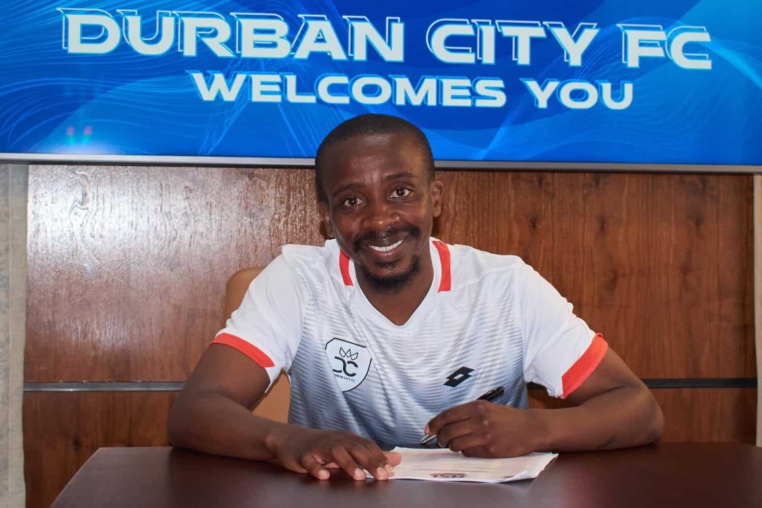 Durban City announce Nodada and three more signings