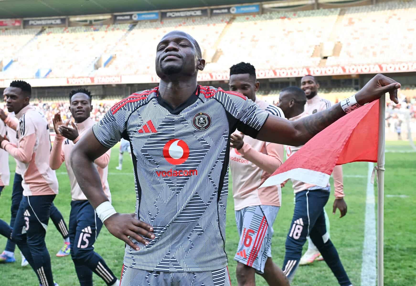 Mabasa nets brace as Pirates rout Lioli in Champions League