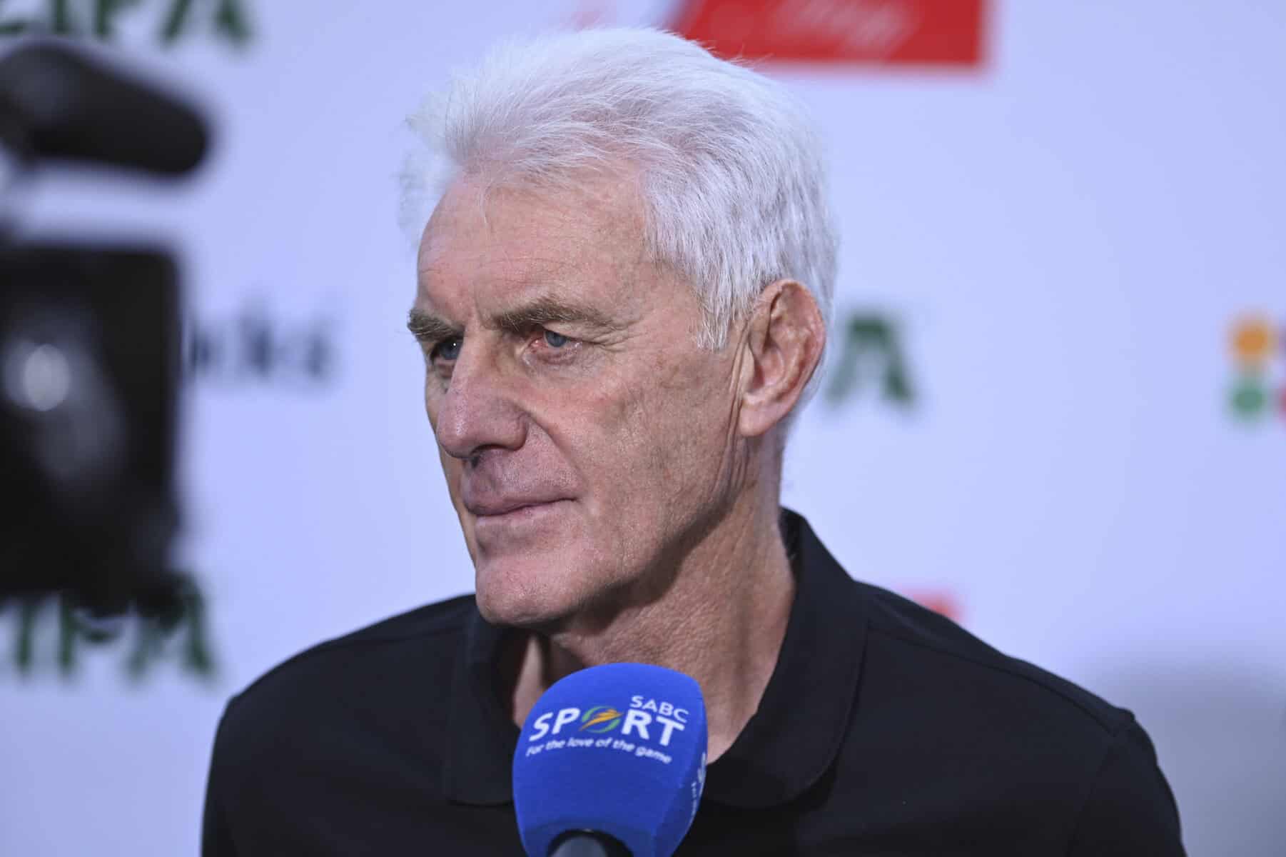 Bafana’s Broos bemoans bad luck with World Cup hopes hit