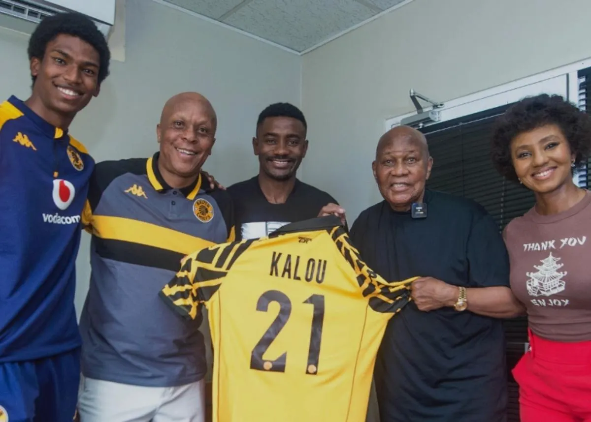 Former Chelsea star visits Kaizer Chiefs
