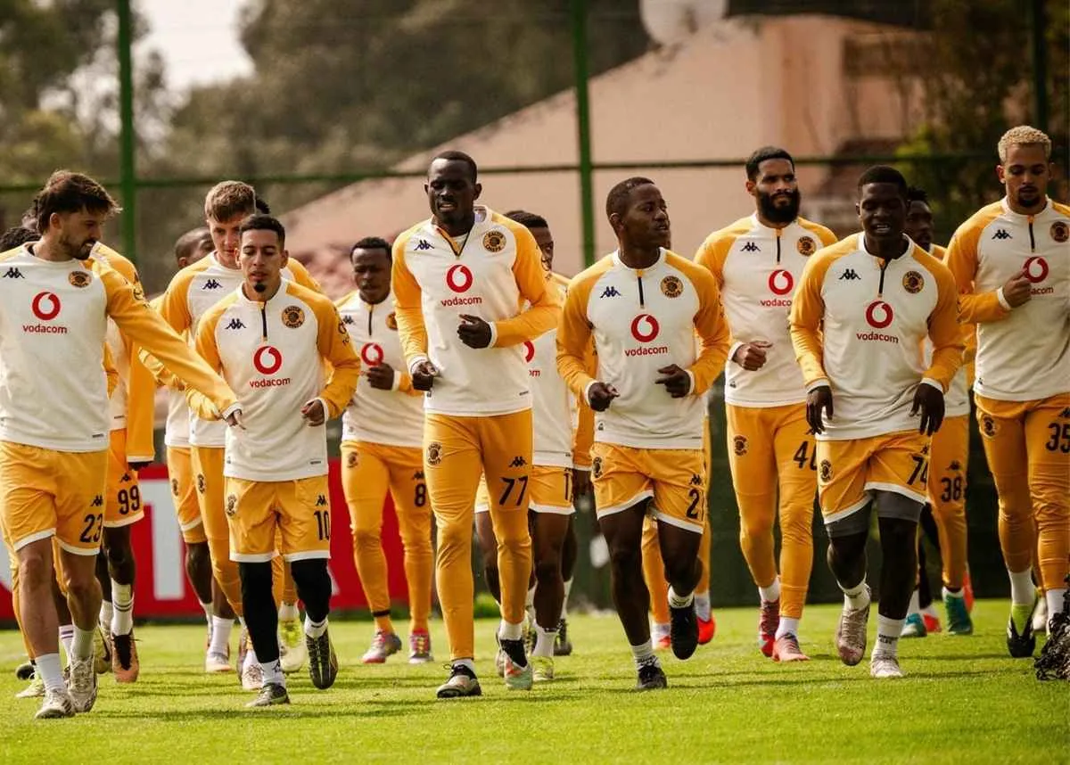 Kaizer Chiefs announce 22 players traveling to Egypt
