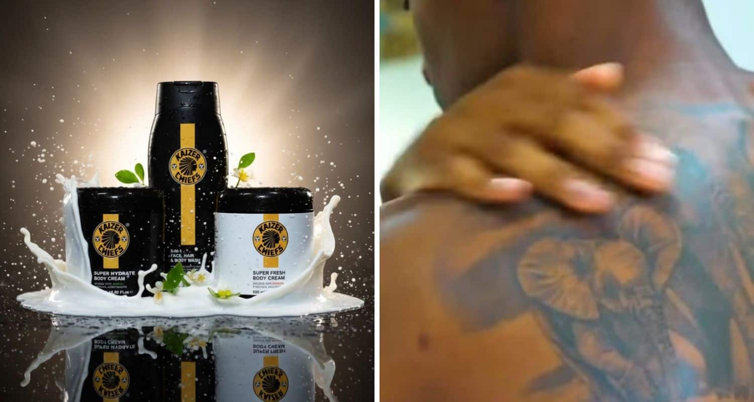 The beautiful game: Kaizer Chiefs kick off men’s skincare venture [WATCH]