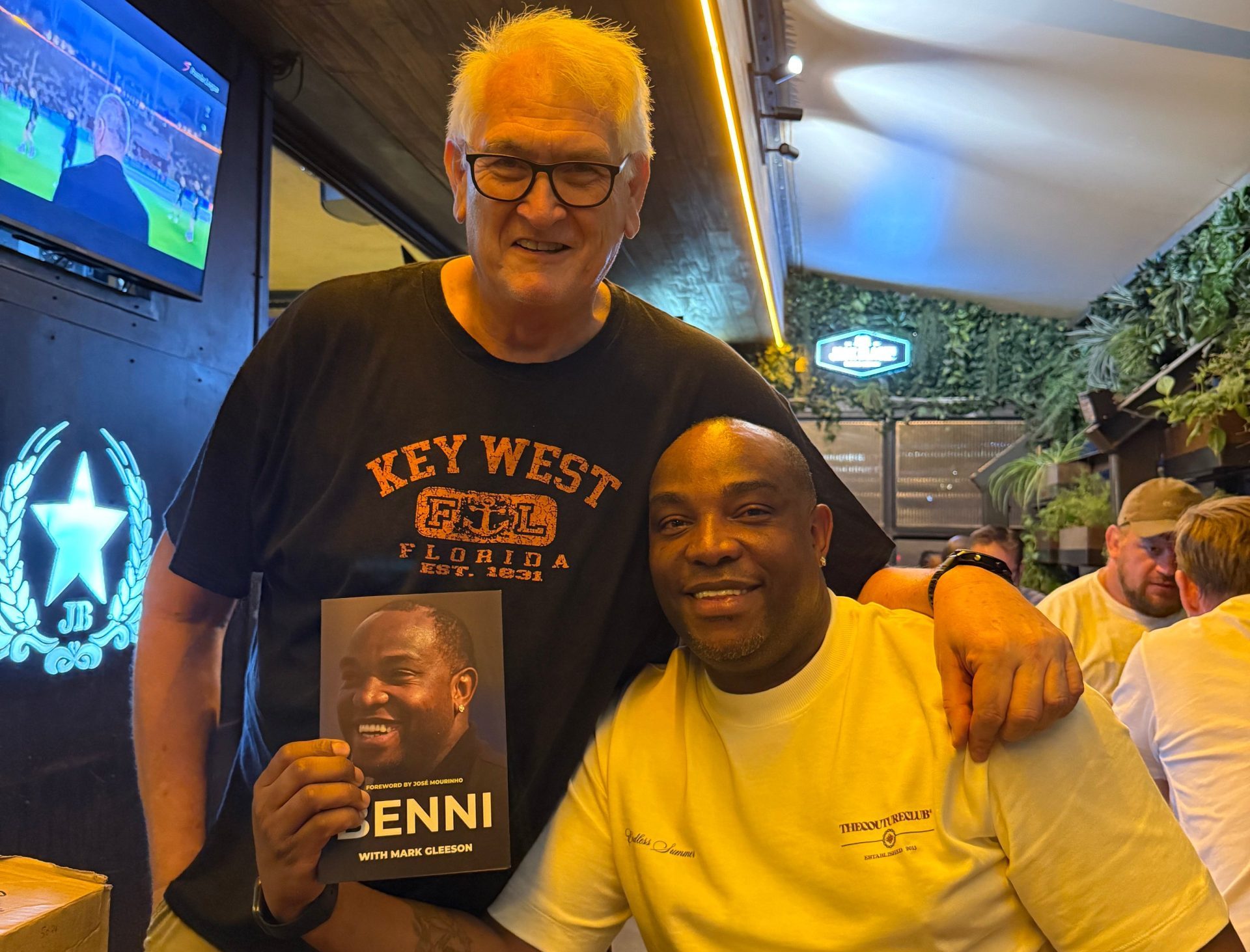 Benni Honoured By Mourinho Words