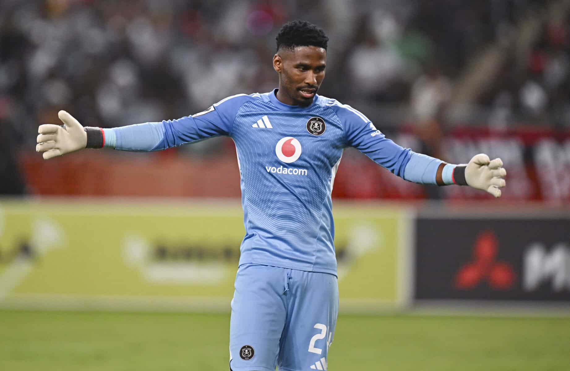 Pirates coach hails Chaine after clean sheet against AmaZulu