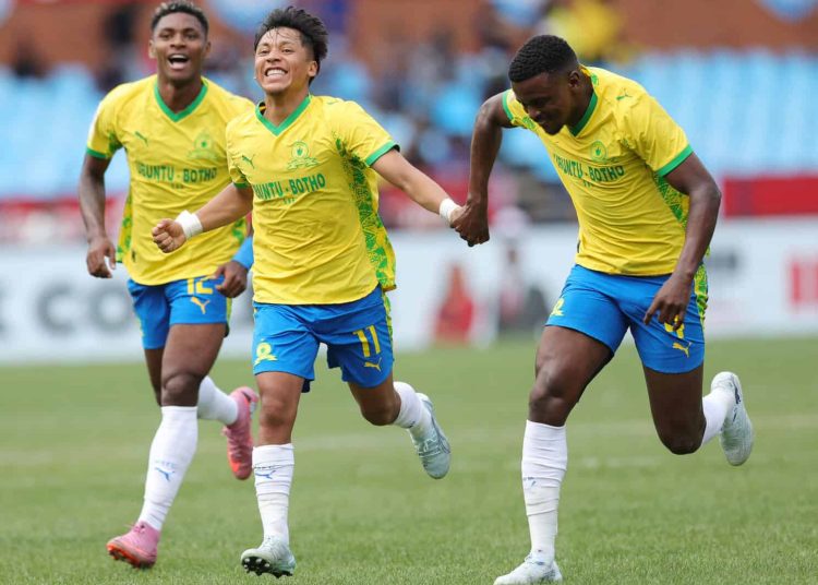 Rayners late brace seals Sundowns win over Sekhukhune United