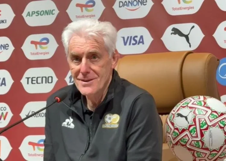 Hugo Broos names the latest Bafana Bafana squad