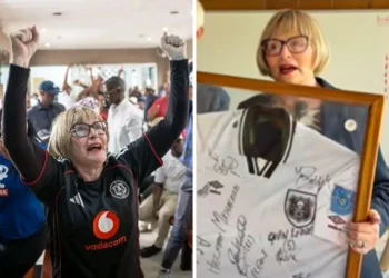 Helen Zille gifted iconic Orlando Pirates jersey [video]