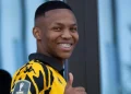 Mohau Nkota in Kaizer Chiefs colours