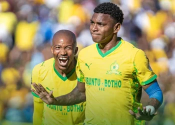 Brayan Leon fires Sundowns into CAF Champions League final