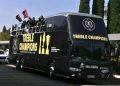 Orlando Pirates are doing trophy parade without their supporters?