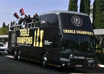 Orlando Pirates are doing trophy parade without their supporters?