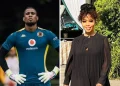 Kaizer Chiefs goalkeeper reacts to Kelly Khumalo viral pics?