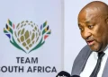Gayton McKenzie congratulates Mamelodi Sundowns