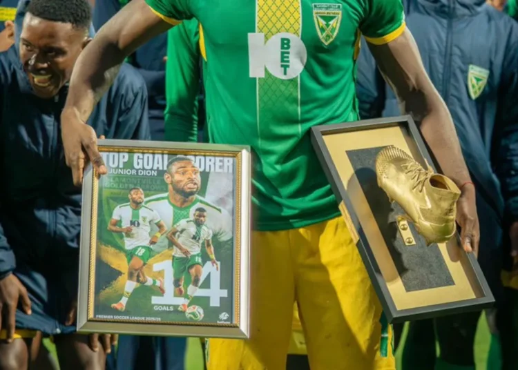 Junior Dion claims Betway Premiership 2025/26 Golden Boot honours