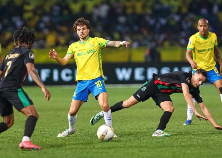 Sundowns place one hand on CAF Champions League trophy