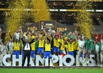 Teboho Mokoena’s goal could be worth R327 million to Mamelodi Sundowns