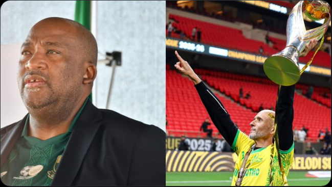 Sports Minister to Complain About Sundowns Coach’s PSL Criticisms After CAF Win