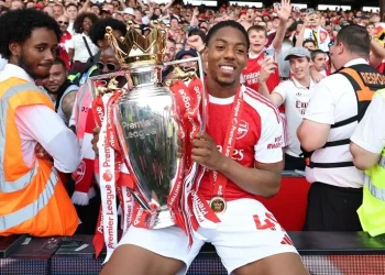 Arsenal star Lewis-Skelly rocks Bafana Bafana World Cup jersey