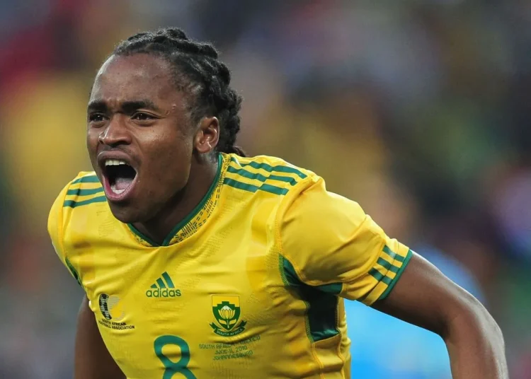 Full list of players who scored Bafana Bafana’s World Cup goals