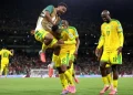 History made: Bafana Bafana reach FIFA World Cup second round with Maseko strike