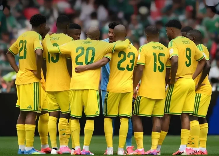 Bafana Bafana starting XI vs Canada: FIFA World Cup Round of 32