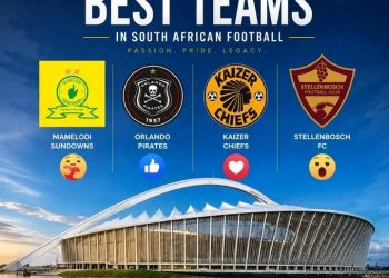The Best Team In South African Football Is_______?  1. Stellenbosch  2. Kaizer C…