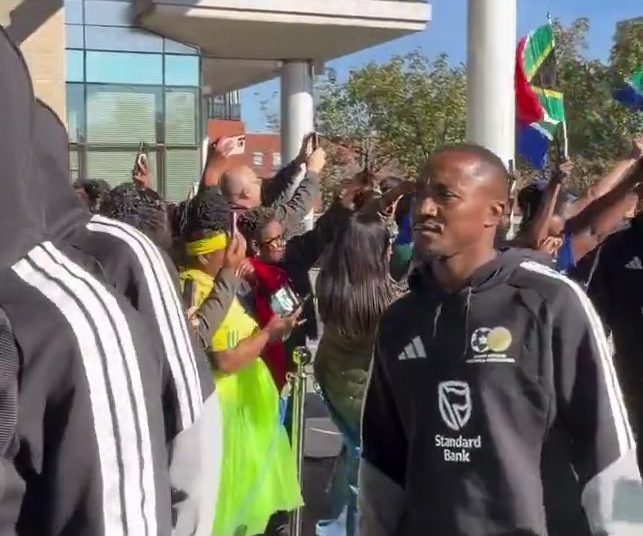 Lebohang Maboe arriving in Mexico with Bafana Bafana after Hugo Broos embarrassi…