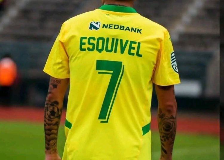 BREAKING:  Matias Esquivel will leave Mamelodi Sundowns. He is not in Miguel Car…