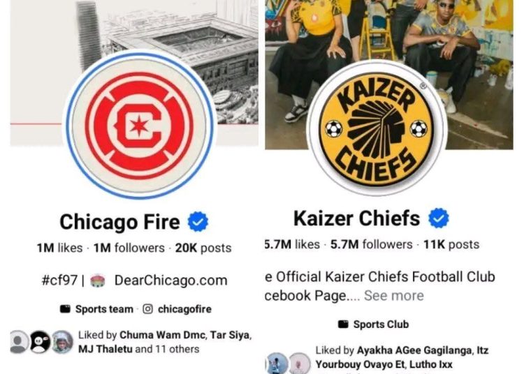 Kaizer Chiefs Football Club Is Bigger and Richer Than Chicago Fire in all ramifi…