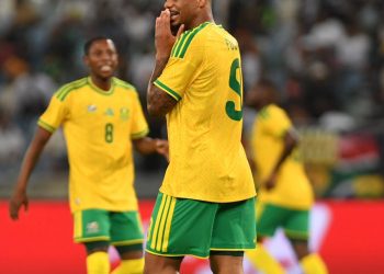 Who will score the first goal for Bafana Bafana at the World Cup? Teboho Mokoen…