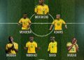 Perfect starting line up for Bafana Bafana against Czechia.  Make changes to thi…