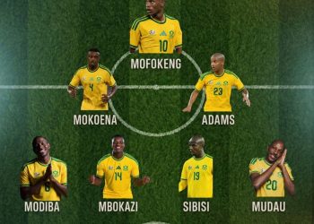 Perfect starting line up for Bafana Bafana against Czechia.  Make changes to thi…