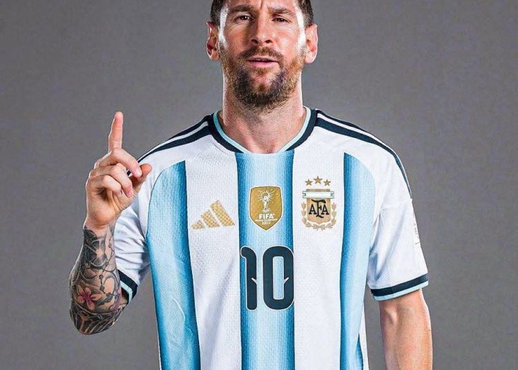 Lionel Messi’s official 2026 World Cup photo has arrived.  The GOAT is ready to …