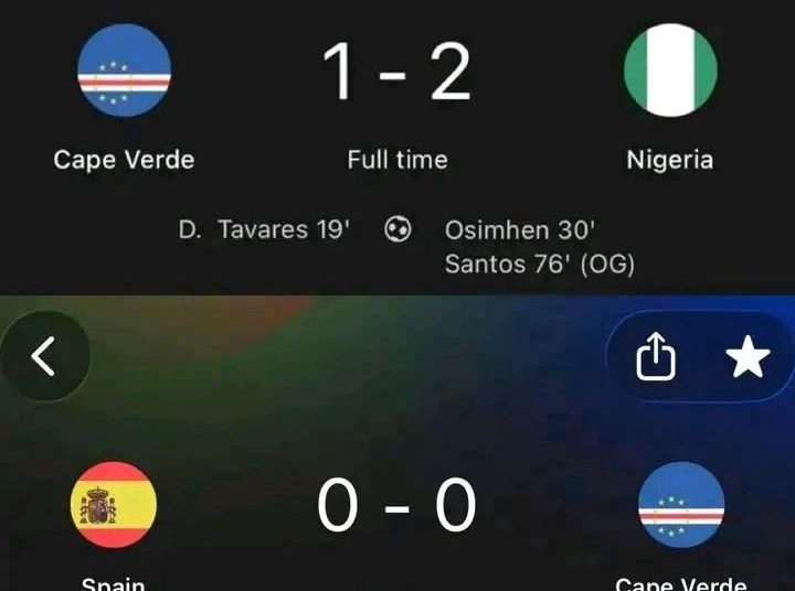 Eish… Football Is Something Else  Are you telling me that Nigeria is stronger…
