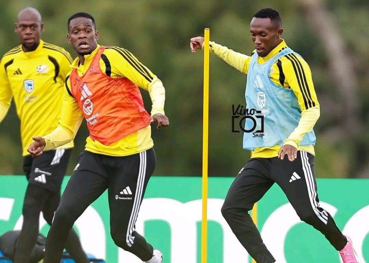 Thapelo Maseko looks fit and ready for Czechia tonight  Hugo Broos must start h…