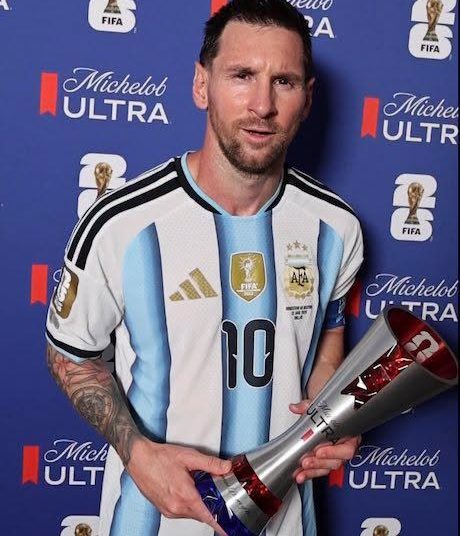 Two games, two MOTM awards for Lionel Messi.  The GOAT for so many reasons