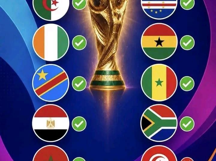 9 of the 10 African teams are through to the World Cup round of 32.  1. Algeria
…