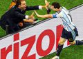 This guy will never forget this moment. Imagine being pitchside and celebrating…