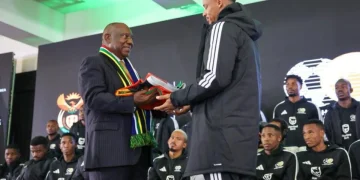 Bafana Bafana arrive in Mexico