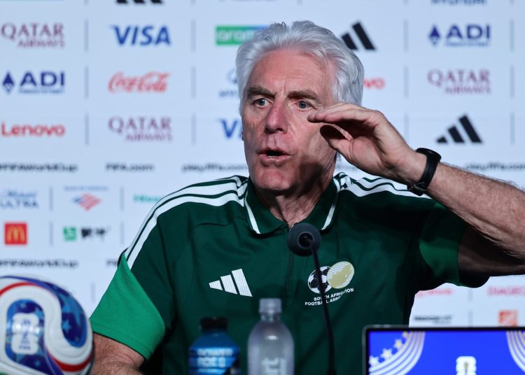 Broos Relieved As Bafana Secures Vital Point At World Cup