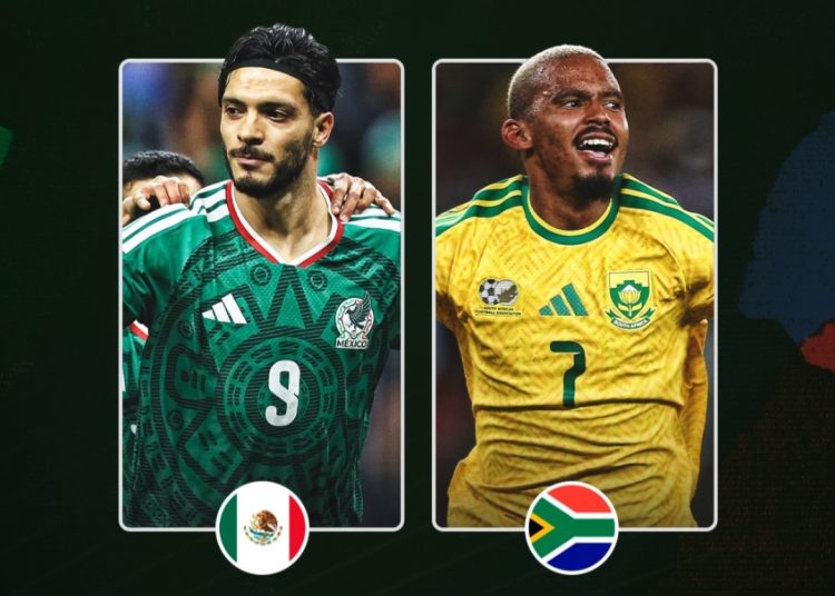 Watch Live: Mexico vs Bafana Bafana: FIFA World Cup 2026 opener