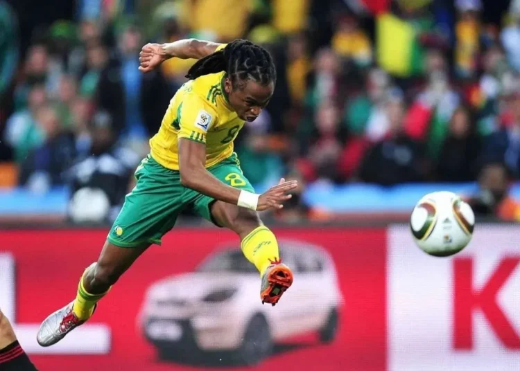 WATCH: Content creators recreate iconic Tshabalala goal